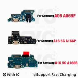 OEM Fast Charging Port Connector Board Dock Charger Flex Cable For Samsung A06 A16 5G A166P Parts Replacemen