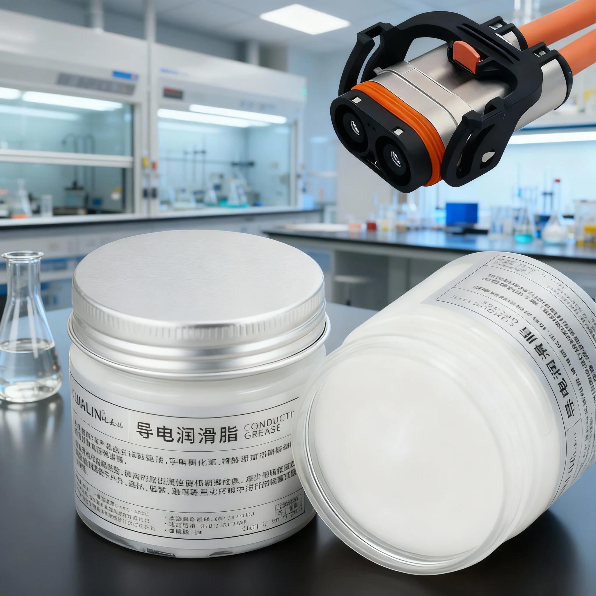 Electric Contact Grease 100g Conductive Paste Electronics Spark Plug Compound Grease Waterproof Heat Resistant Dielectric Grease