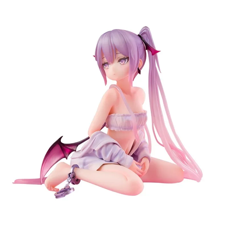

Pink Eve Pajama Devil Sitting Sexy Cute Girl Anime Scene Figurine Model, Holiday Gift Sexy Action Figure Girls H Figures 18 Toys