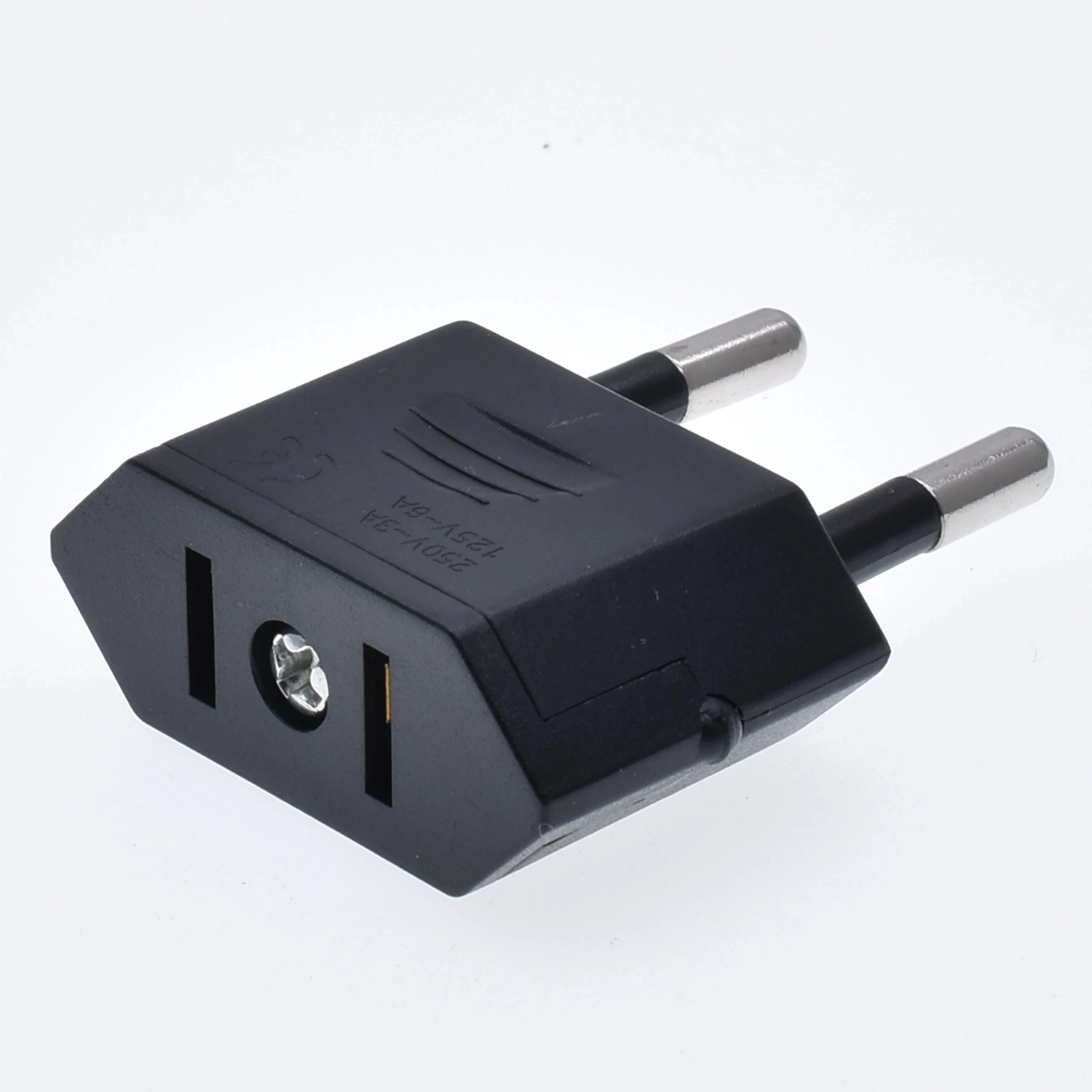 New CN US To EU Plug Adapter 6A AC Converter American China To EU Euro Europe Travel Power Adapter Type C Plug Electrical Socket