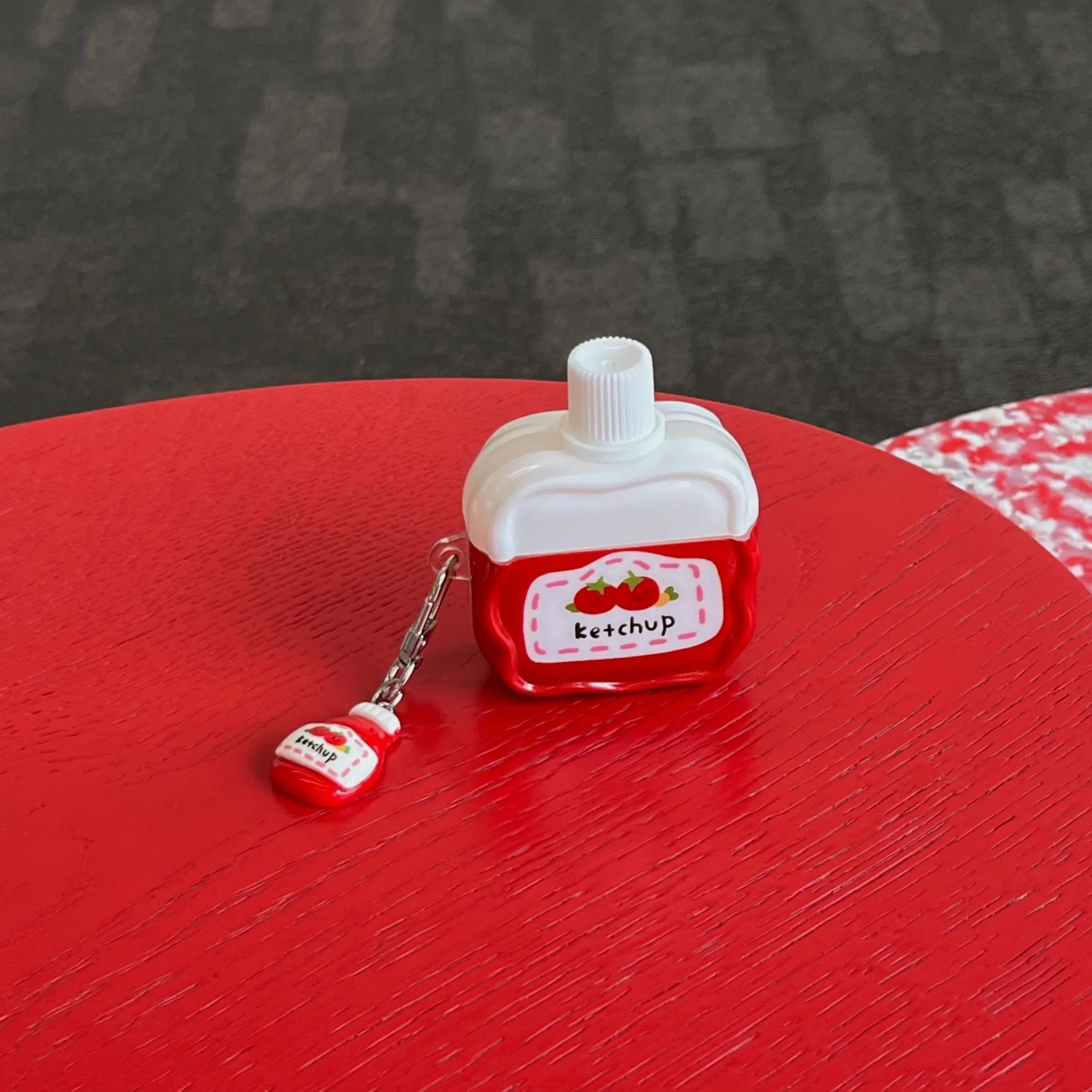 Para Apple AirPods Pro3 Pro 2 AirPods 1 2 4 3 funda suave de silicona moda lindo ins bebida jugo dibujos animados tomate cubierta protectora