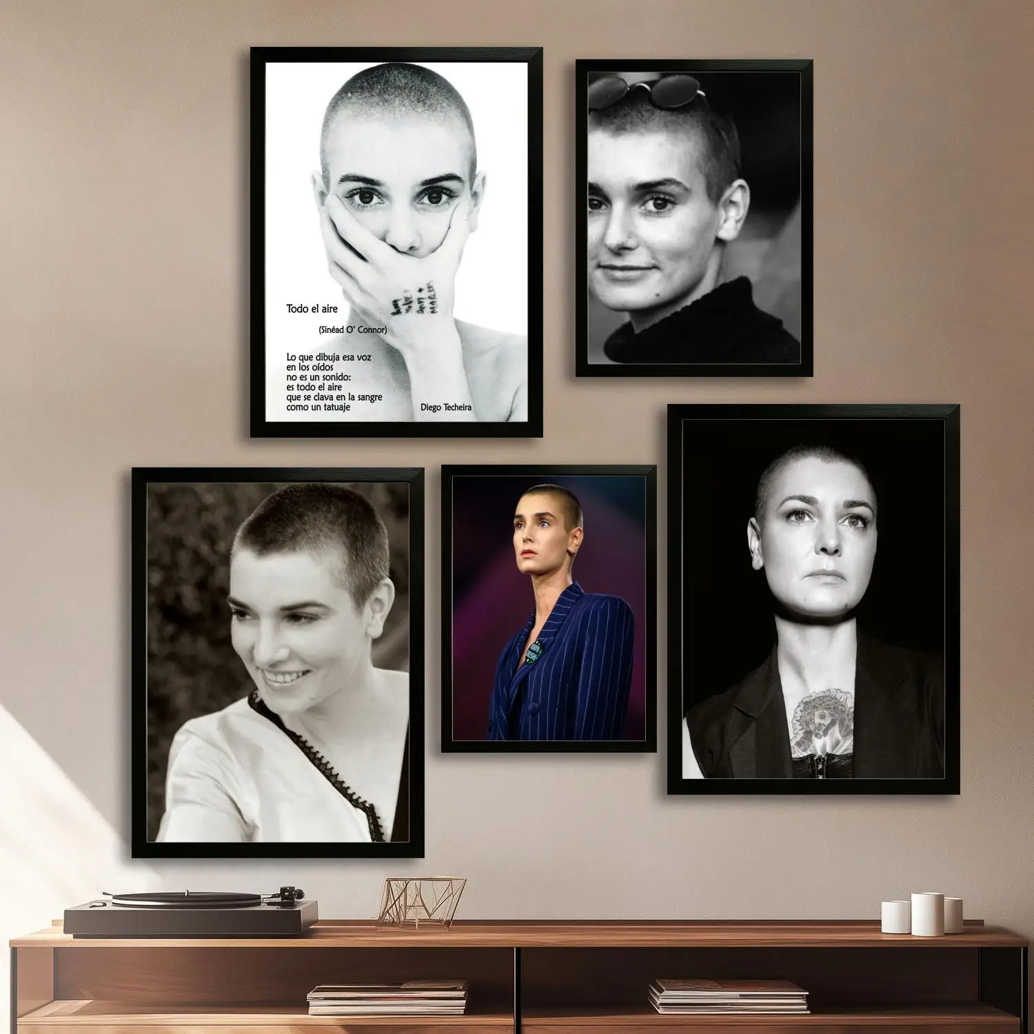 sinead oconnor Canvas Art Poster and Wall Art, Picture Print, Modern Family Bedroom Decor, Posters,Decorative painting