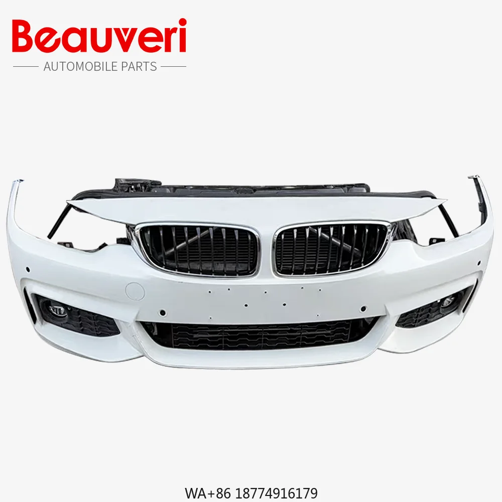 

2014-2019 for F32 GT Body Kit OEM Style Front Bumper Rear Lip Side Skirts Grille Mesh for 420GT 328GT New Plastic Material