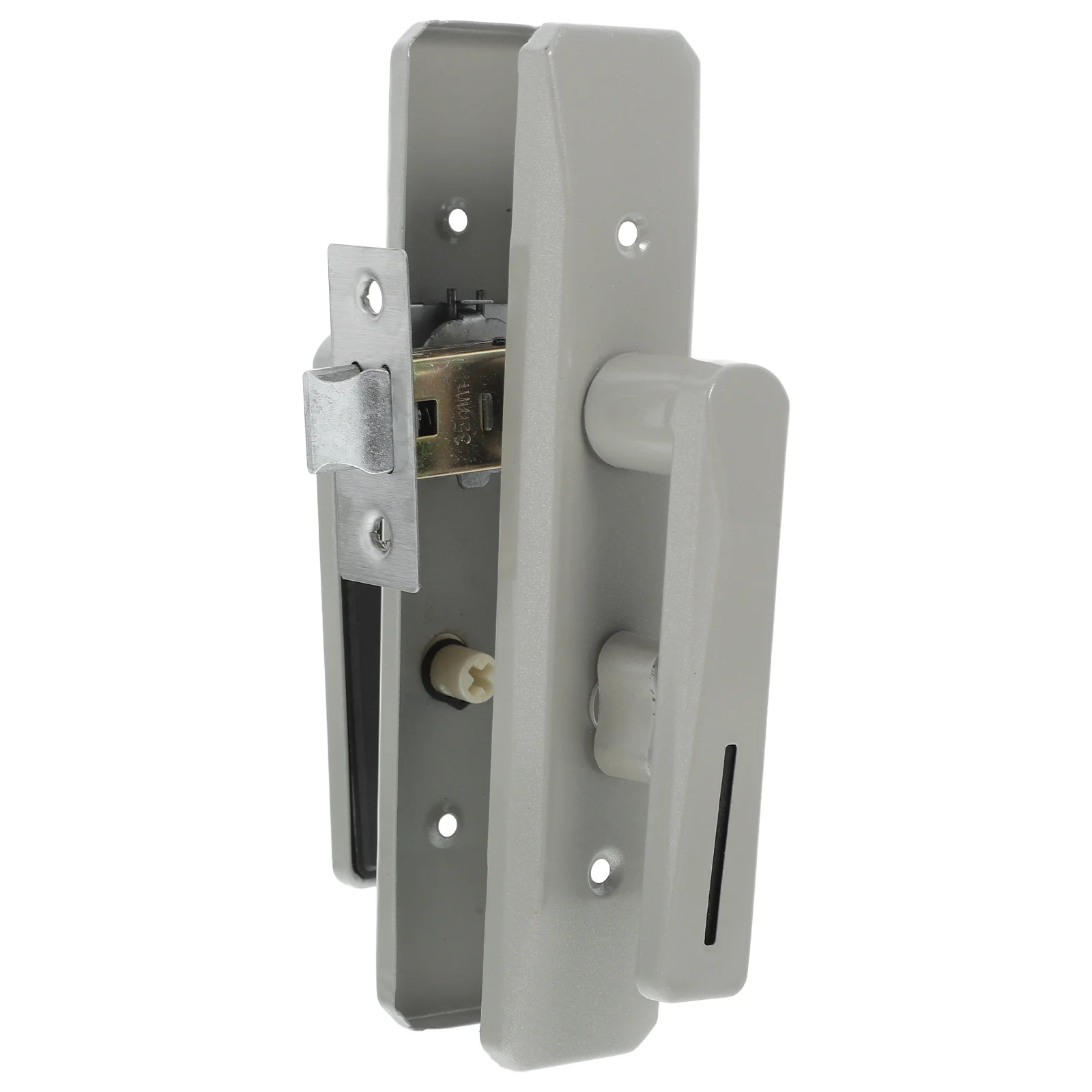 

Bathroom Lock Handle Iron Interior Door Lever Rose Gold Keyless Privacy Lever Lock For Toilet Washroom Sliding Cabinet Door