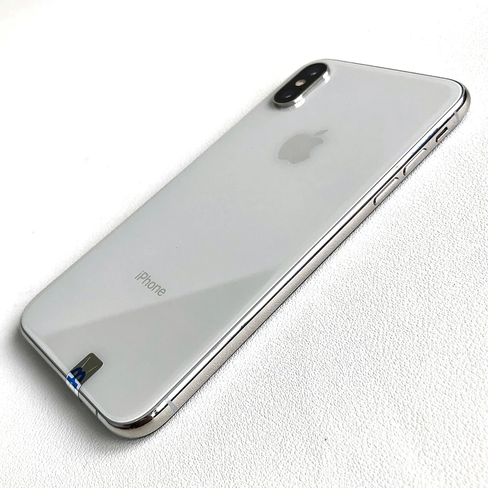 هاتف Apple iPhone XS المحمول الأصلي بشاشة 5.8 بوصة وذاكرة وصول عشوائي 4 جيجابايت وذاكرة قراءة فقط 64 جيجابايت/256 جيجابايت A12 بيونيك 4G LTE هاتف محمول غير مقفول معرف الوجه يعمل