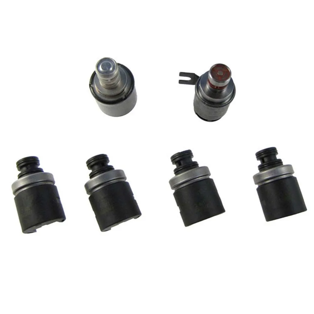 

6pcs for Honda Ranger Mustang Acura Mazda Mercury Transmission Shift Solenoid Valve Kit 5R55E 56421B 56431 5R44E 4R44E 4R55E