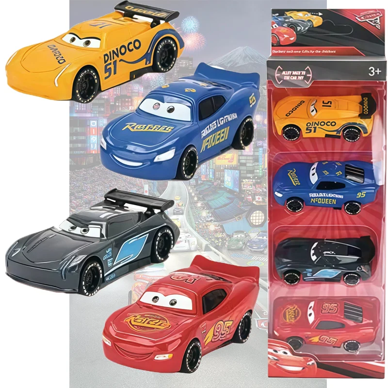 

НОВИНКА 2026: Коллекционный набор машинок Disney Pixar Cars — Металлические машинки Lightning McQueen и Jackson Storm с функцией отката назад. Идеальный подарок для детей на праздники и дни рождения.