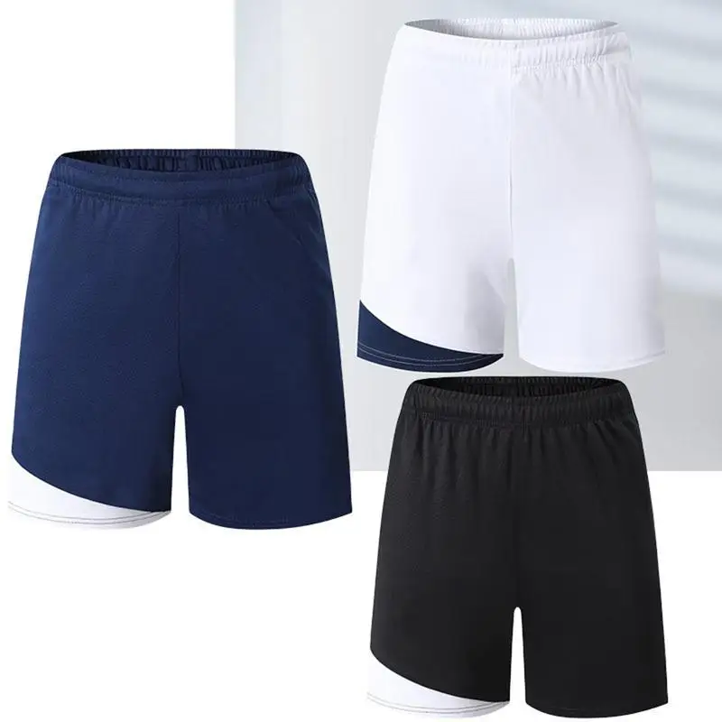 Pantalones cortos de bádminton, pantalones cortos deportivos ligeros para gimnasio, pantalones cortos de baloncesto atléticos, ropa deportiva cómoda de secado rápido, transpirable