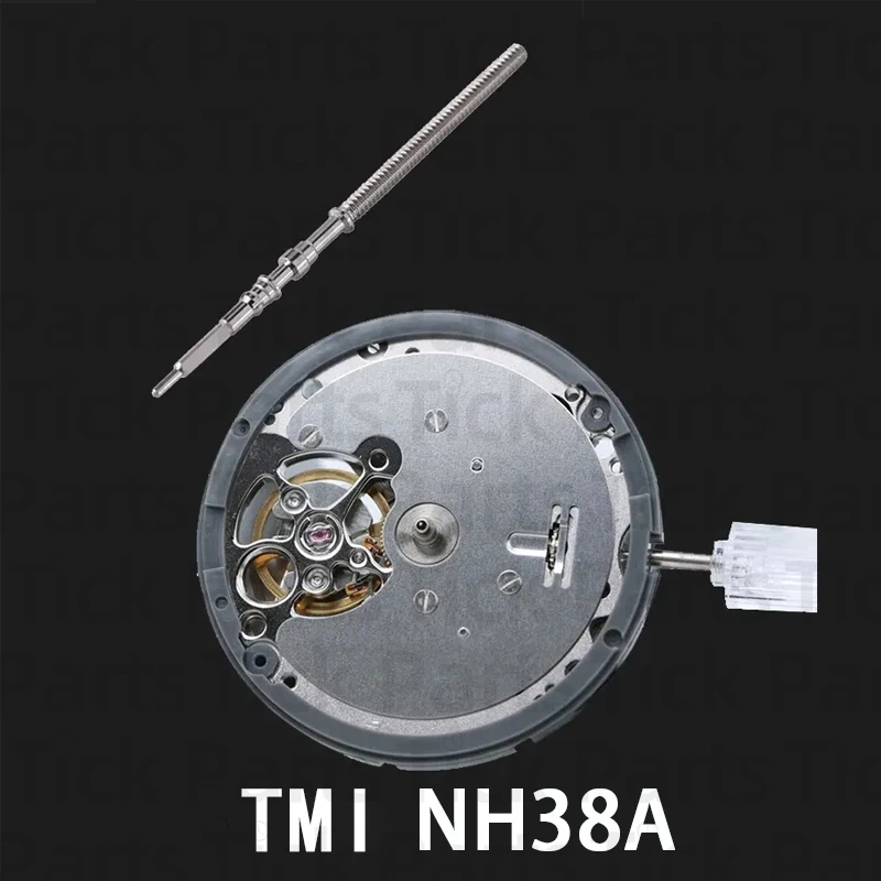 New Japan NH38 Movement NH38A Standard 24 Jewels Imported Watch Automatic Metal High Accuracy Winding