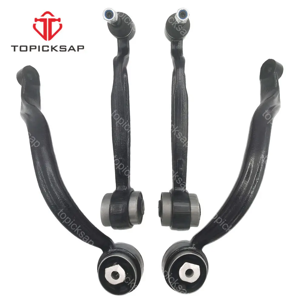 

TOPICKSAP Suspension Kit 4pcs Front Upper Lower Control Arm for LAND ROVER RANGE ROVER III L322 2003 - 2012 RBJ500920 LR018343