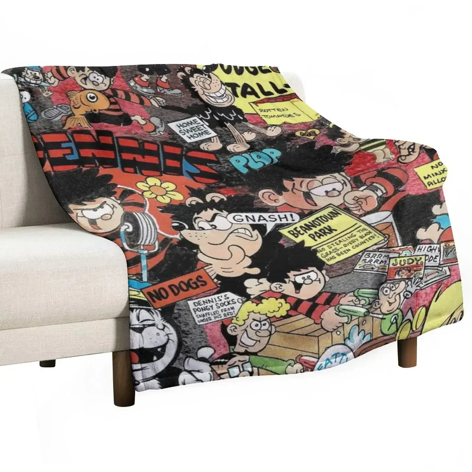 Beano 2 Throw Blanket Beautifuls blankets and throws anime Blankets