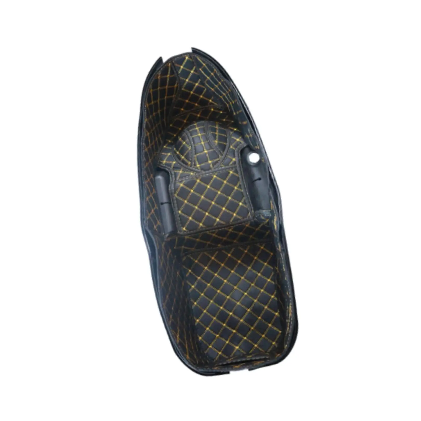 Sitting Bucket Lining Mat Storage Box Accessories Upgrade PU Leather Inner Liner Easy Installation Motorcycle Seat Bucket Pad