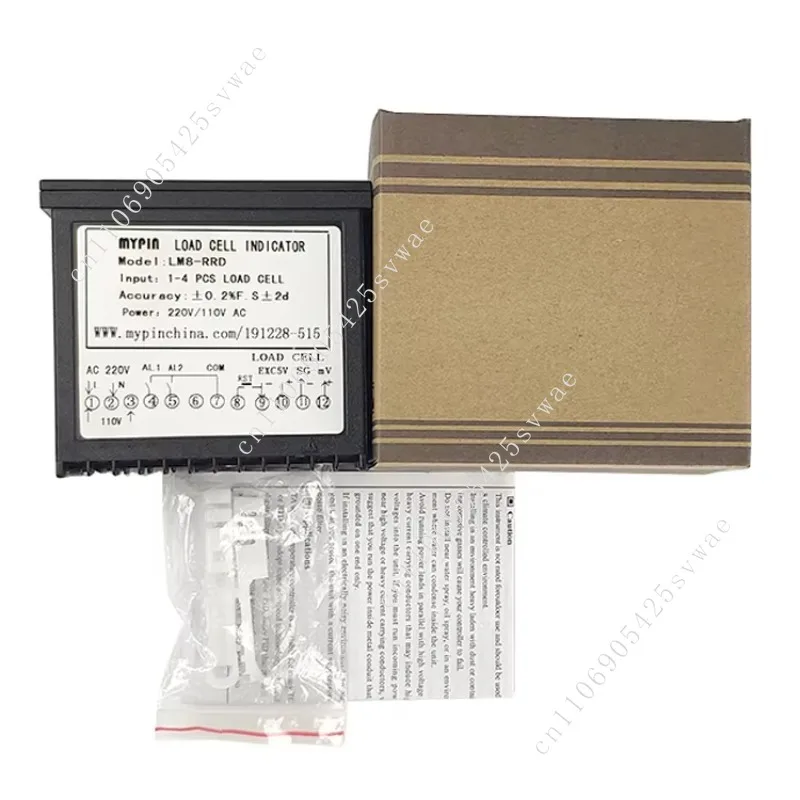 Novo amplificador de célula de carga digital MYPIN com saída de RELAYS (LM8-RRRD)