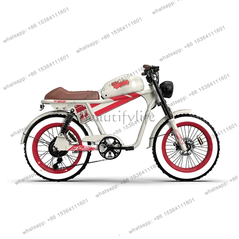 Retro locomotive electric lithium battery long battery life motorcycle new national standard travel new