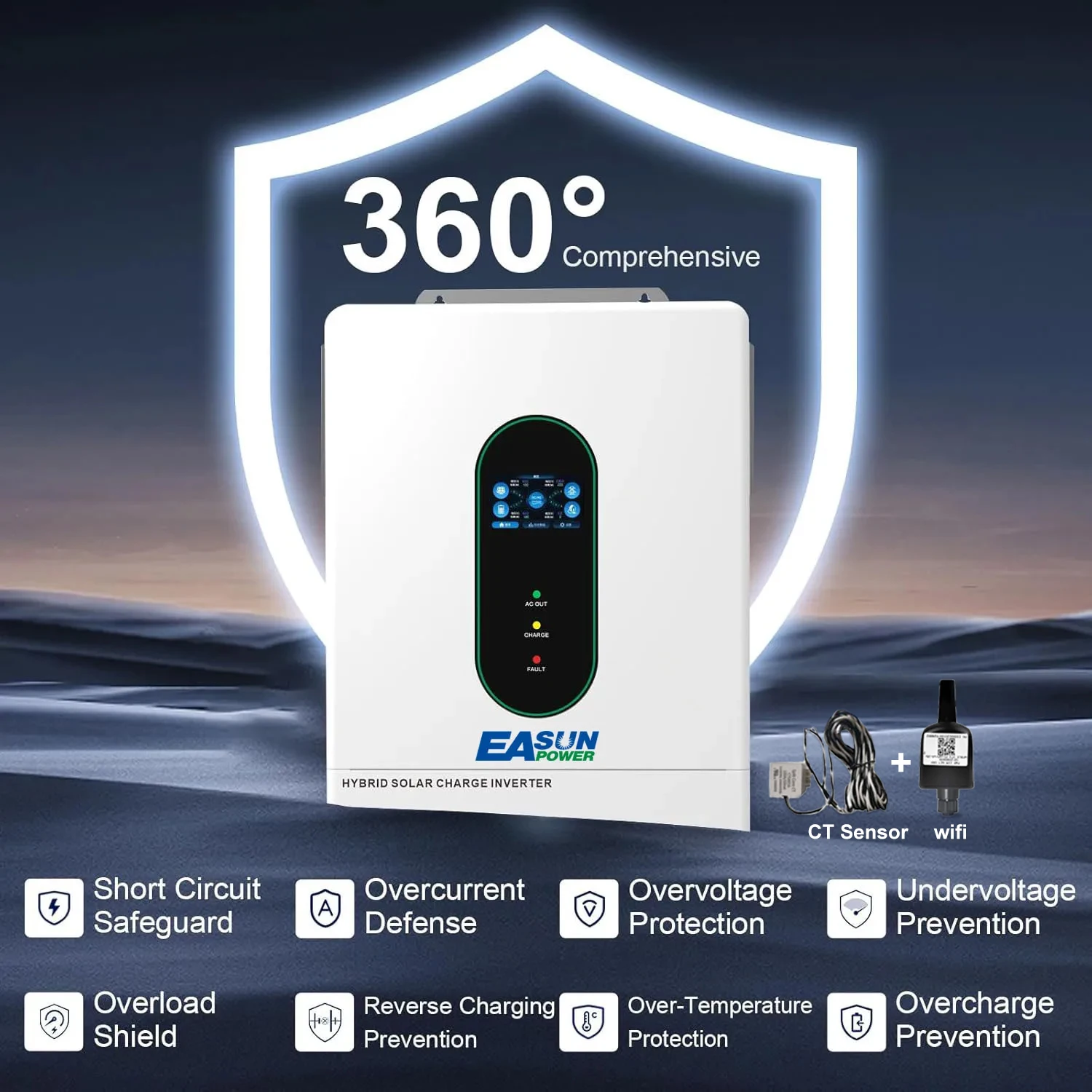 Inverter Ibrido Solare EASUN P - Grid Tie Inverter Limiter 2000W recensione e prezzo