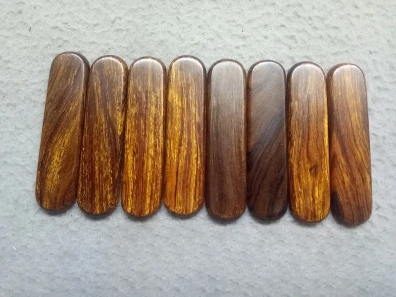 

1 Pair Hand Made Desert Ironwood Scales for 58mm Victorinox Swiss Army Knife 58 SAK Modify