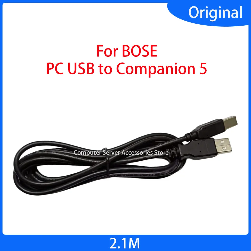 

Used Original Audio Cable PC USB To Companion 5 for Bose C5 Power Audio Cable Length 2.1m USB Equipped with Data Cable