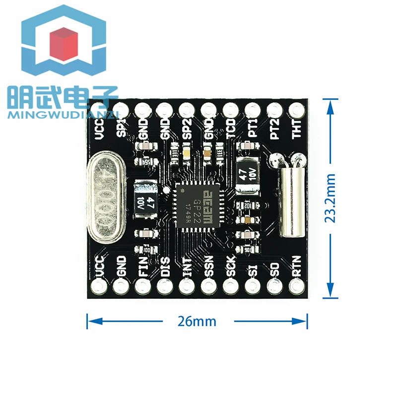 MCU-22 TDC-GP22 Time To Digital Converter