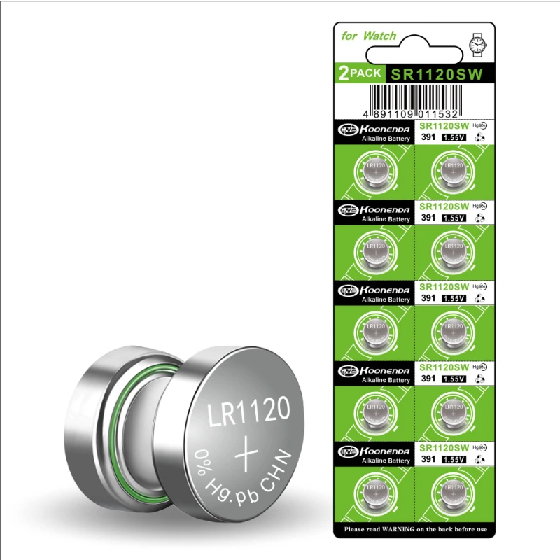 AG8 Button Battery LR1120 Button Battery AG81.55V for Watches