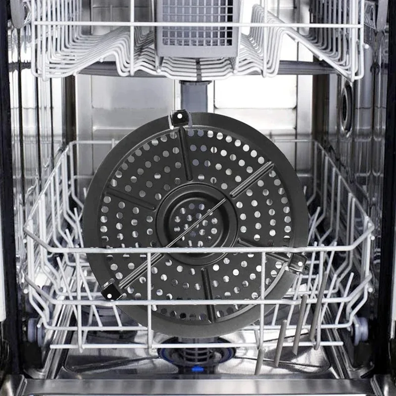 파워 대시 셰프맨용 에어 프라이어 바구니 교체 그릴 에어 팬, 2QT-2.6QT 에어 프라이어 부품, 크리스퍼 플레이트 에어프라이어 액세서리