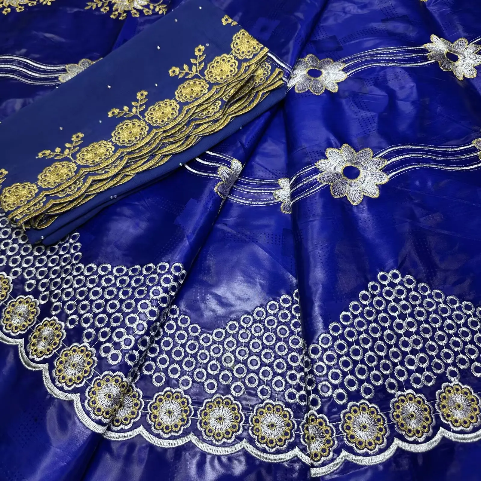 Рисунок 5 - 7 ярдов вышивка африканская ткань