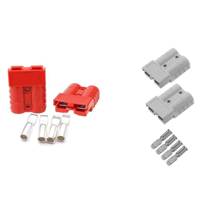 2 Pieces Of Quick Connect Plug 175A 600V Battery Quick Connector Power Plug Winch Connection For Maximum 1AWG Wire