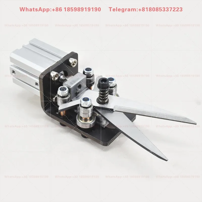 High-Speed Adjustable Telescopic Pneumatic Hand Scissor Machine Air Metal Shear Cutter with Nipper Functionality