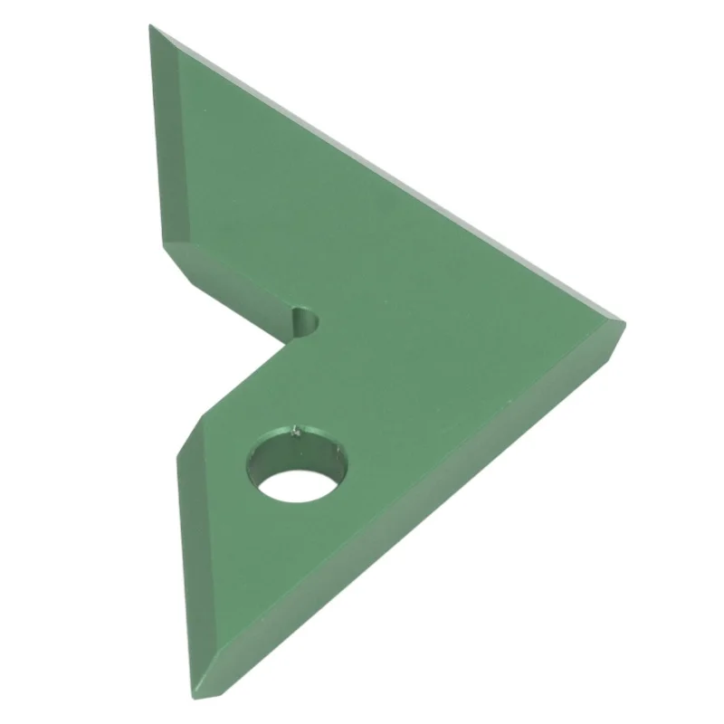 

Треугольная линейка для деревообработки, 45/90 градусов, из алюминиевого сплава, для точного позиционирования, измерительный инструмент для углов на пильном столе, зеленый
