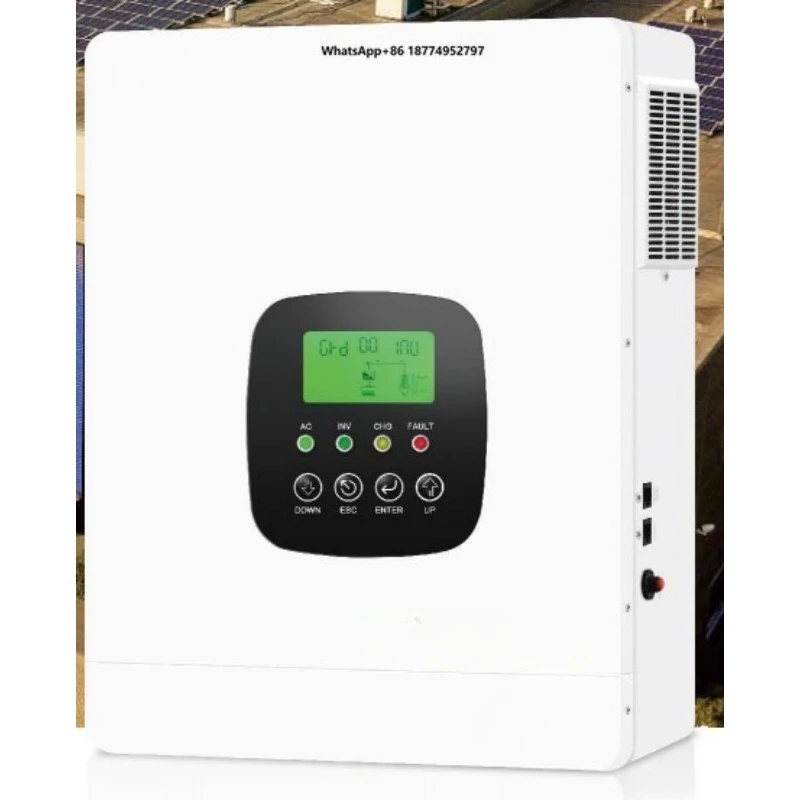 Hybrid Solar Inverter 3kw 4kw 5kw 6kw 8kw 10kw 12kw On&Off Grid Inverters for Home Solar System with  WIFI RS485