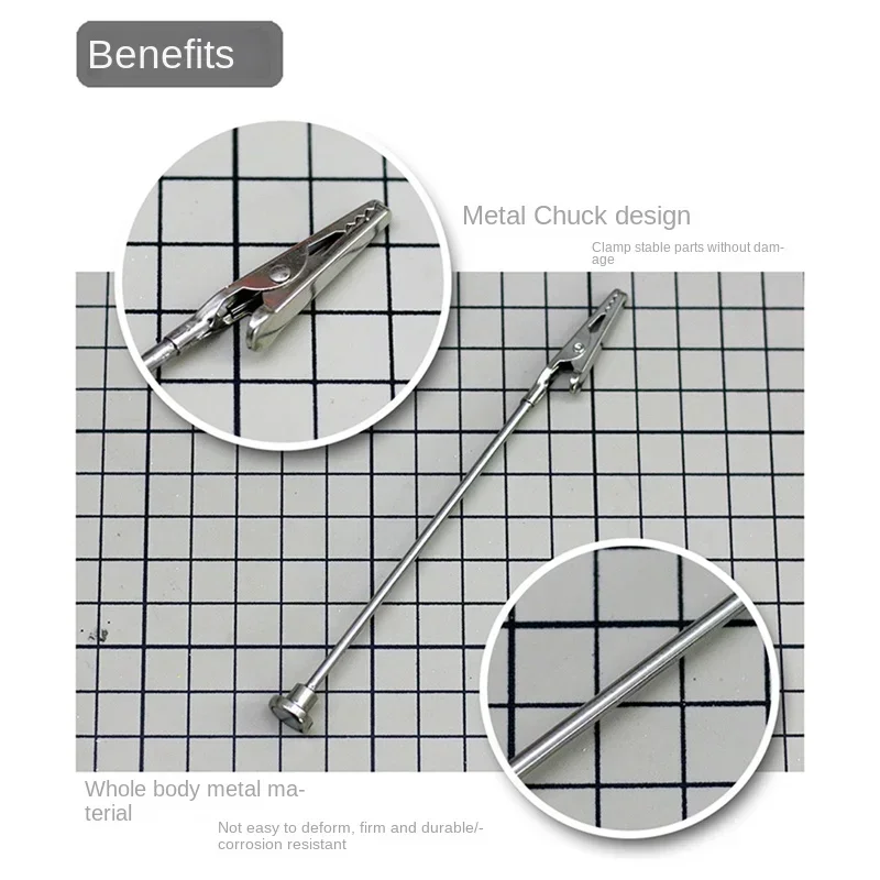 MS089 نموذج مشبك رش مغناطيسي معدني مع صندوق تخزين أدوات طلاء نموذج للنموذج العسكري هواية مجموعة أدوات ذاتية الصنع