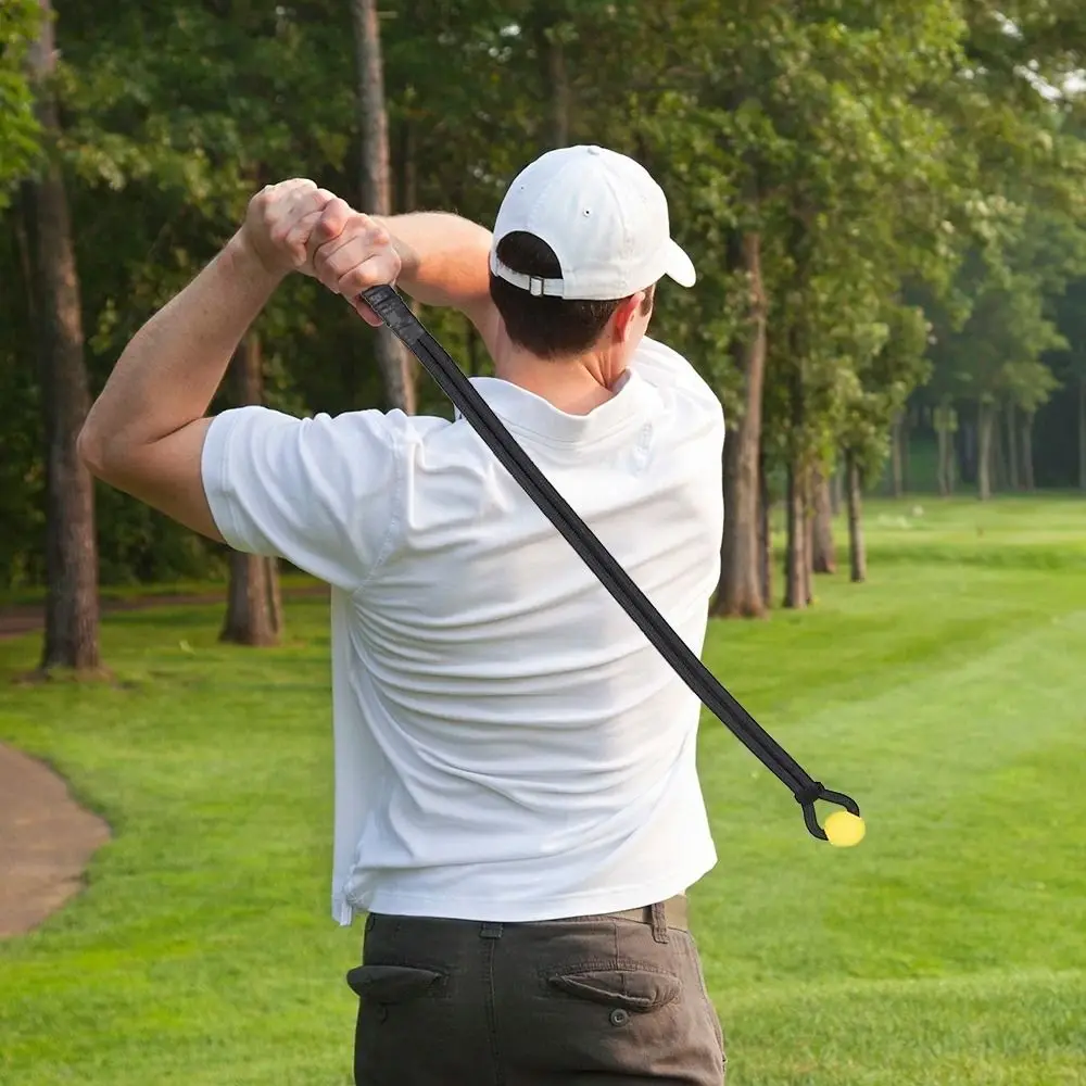 Correct Body Posture Golf Swing Practice Rope Sweat Absorption Adjustable Golf Posture Corrector Breathable Comfort