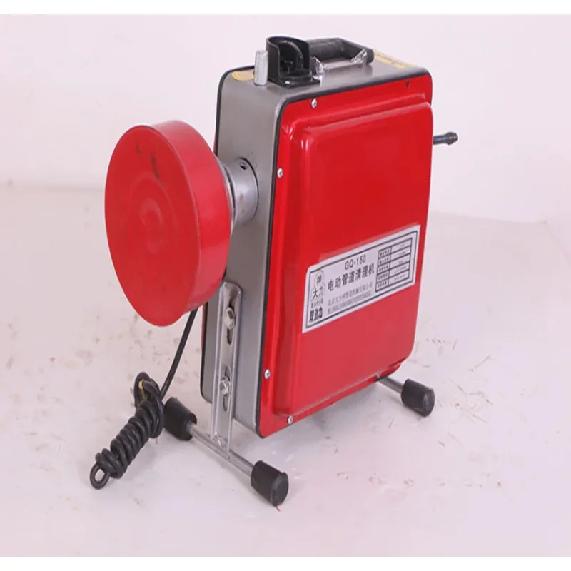 220 فولت آلة تجريف الأنابيب الكهربائية المجاري الحفارة المرحاض الطابق استنزاف التجريف تنظيف المنزل قناة المياه أدوات المرحاض نعرات