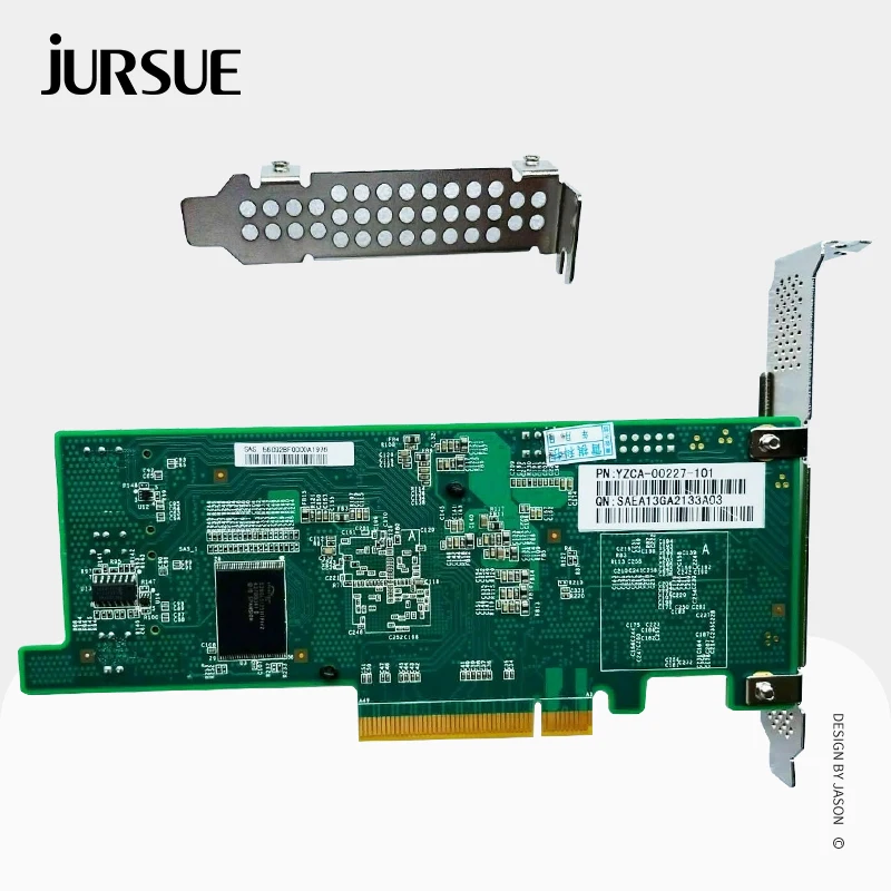 Imagem -02 - Ins-pur 92078i Placa Controladora Raid 6gbps Fw:p20 Modo de ti Hba Expansor Pci-e para Zfs Nas Sff8087 para Cabo Sata