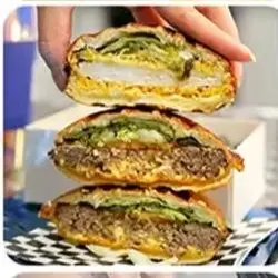 Hamburger Cake Maker Burger Machine Electric Ice Cream Waffle Machine 110V Gelato Panini Press Semlor Paczki Krapfen Baker