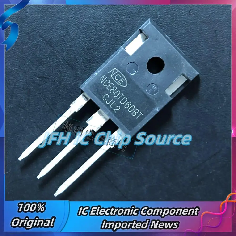 5PCS-10PCS NCE80TD60BT  IKW75N60T IGBT 600V 80A  TO-247 Best Quality Stock