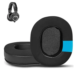 Upgrade M50X Earpads,Cooling Gel Ear Cushions Replacement for Audio Technica ATH-M50X/M40X, HyperX Cloud 2/Cloud Alpha Headphone