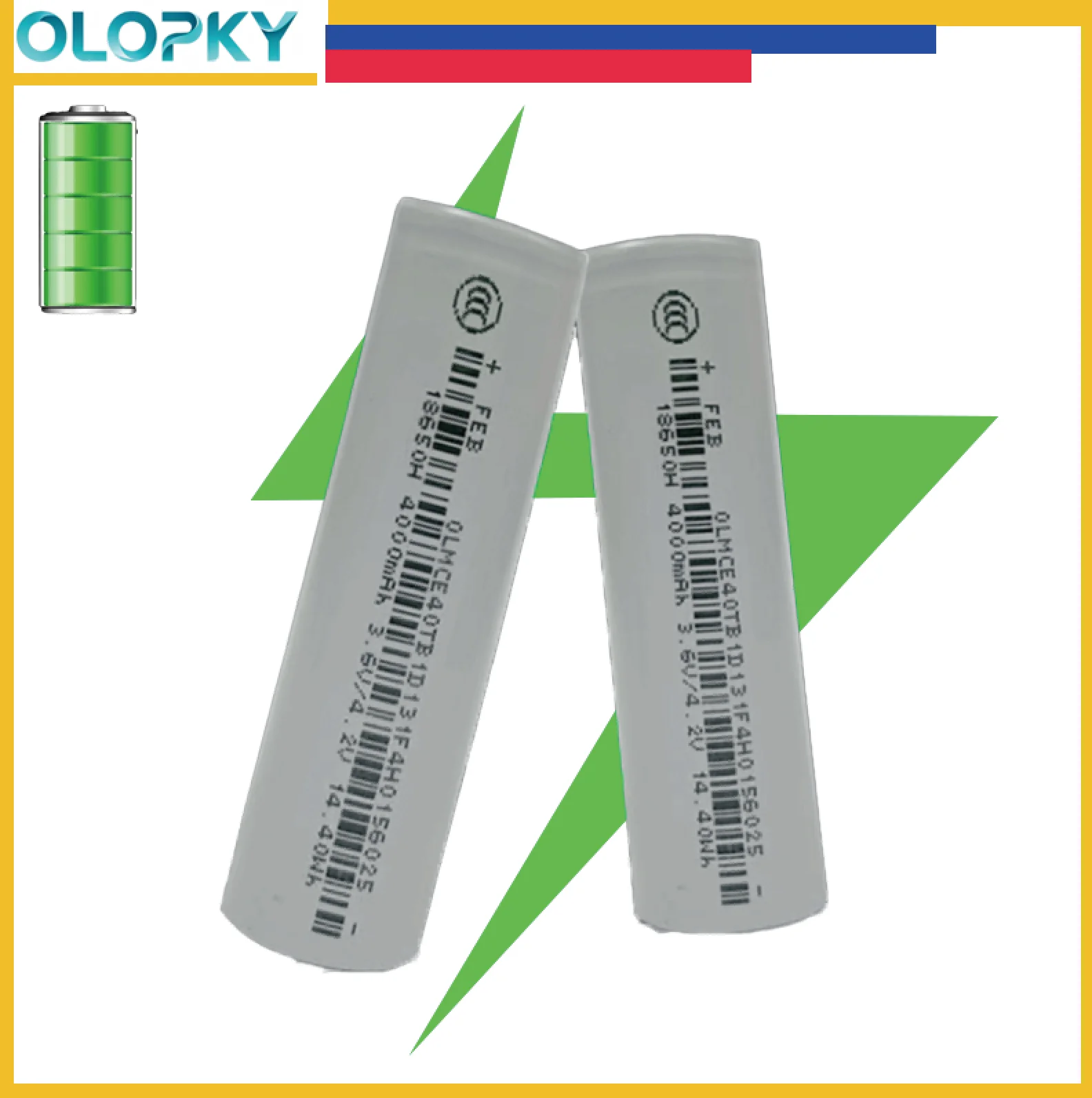 18650 battery 3.7V 4000Mah Cell Real High Capacity Suitable Electric bicycle  tools Unicycle lithium scooter Energy storage Diy