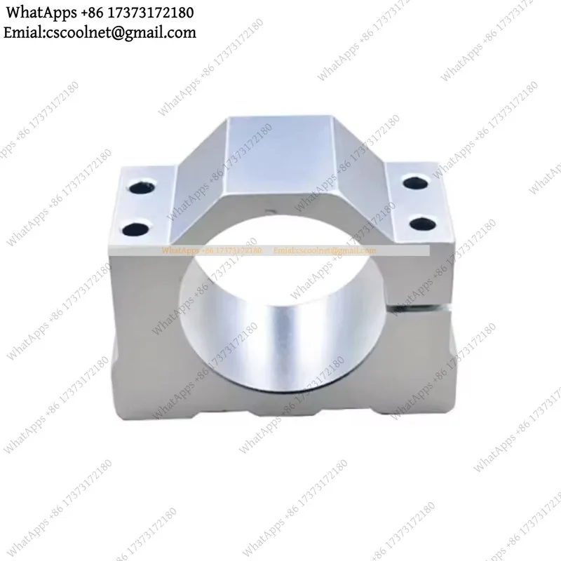 k3 ER11 Spindle Motor Mount Bracket — 40–65mm ID, with 4 Screws, CNC Motor Seat