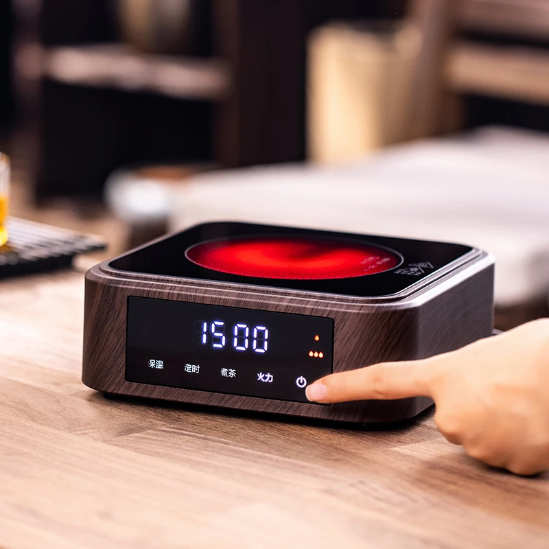 1500W Electric Ceramic Stove Heater Mini Tea Maker Water Boiler Heating Plate 220V Efficient Tea Stove And Water Furnace