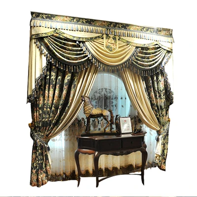 Рисунок 4 - Роскошные плотные шторы в европейском