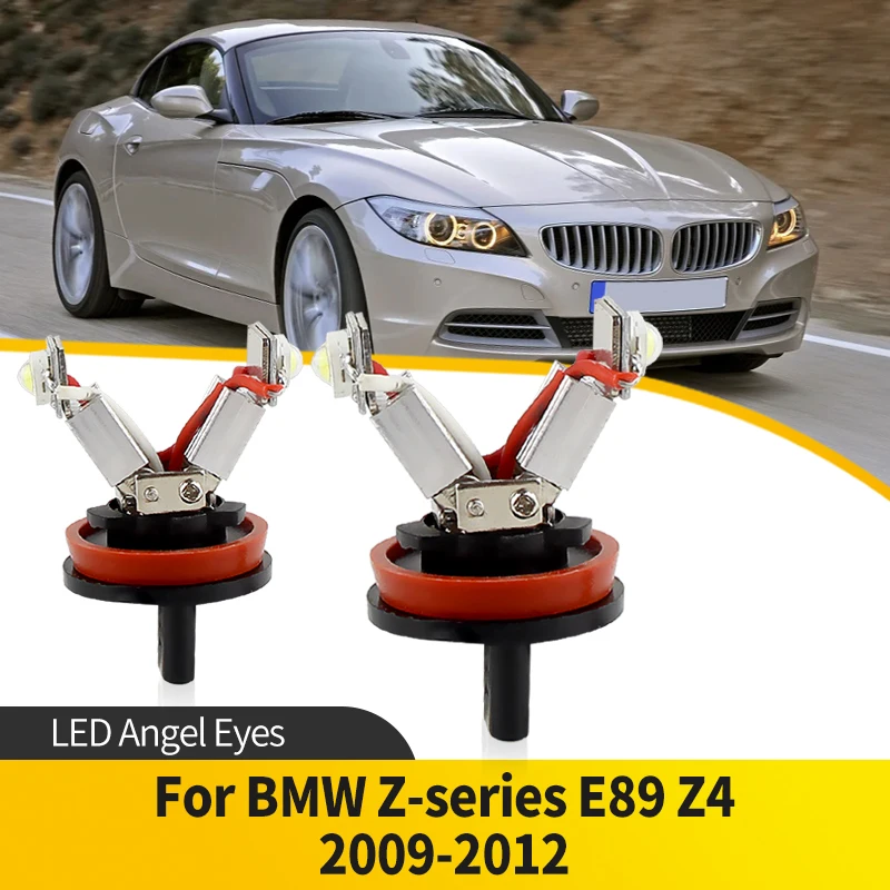 

2PC Error Free Angel Eye Halo Ring Marker Side Light LED Bulb Car Headlight Fog Lamp For BMW Z-series E89 Z4 2009 2010 2011 2012