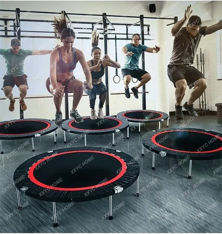 A  Indoor Home Gym Trampoline Entertainment Trampoline Fitness Equipment