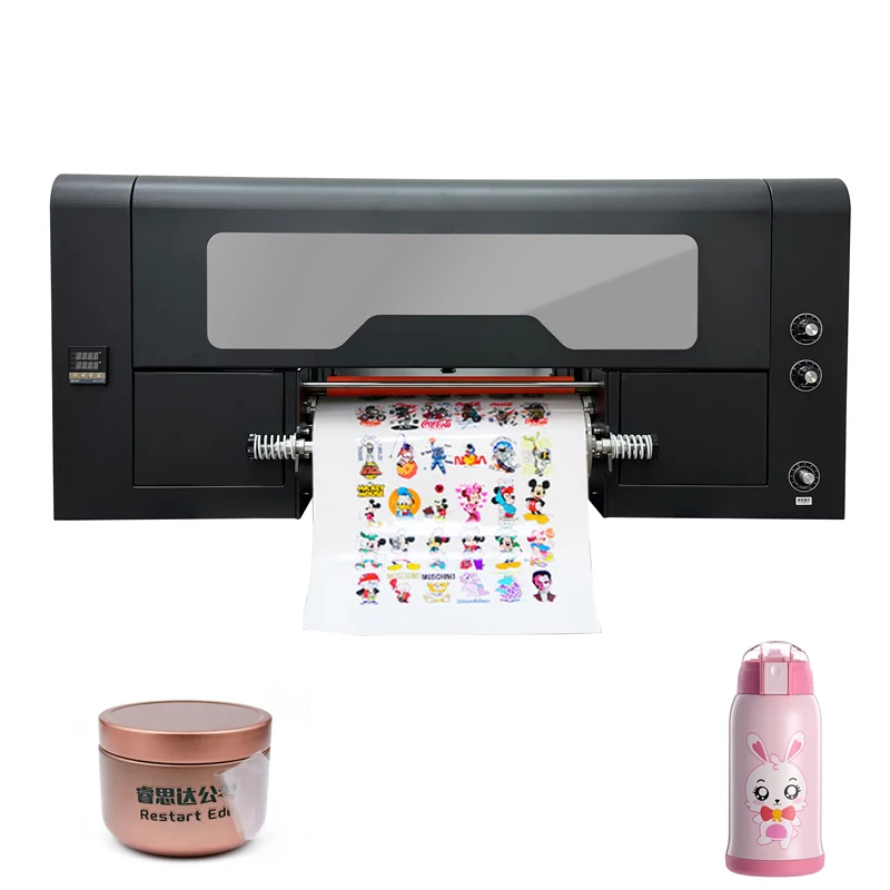 

New Arrival Uv Dtf Printer 30Cm A3 Roll To Roll Logo Sticker Decals Ab Film Printing Uv Dtf Printer Machine