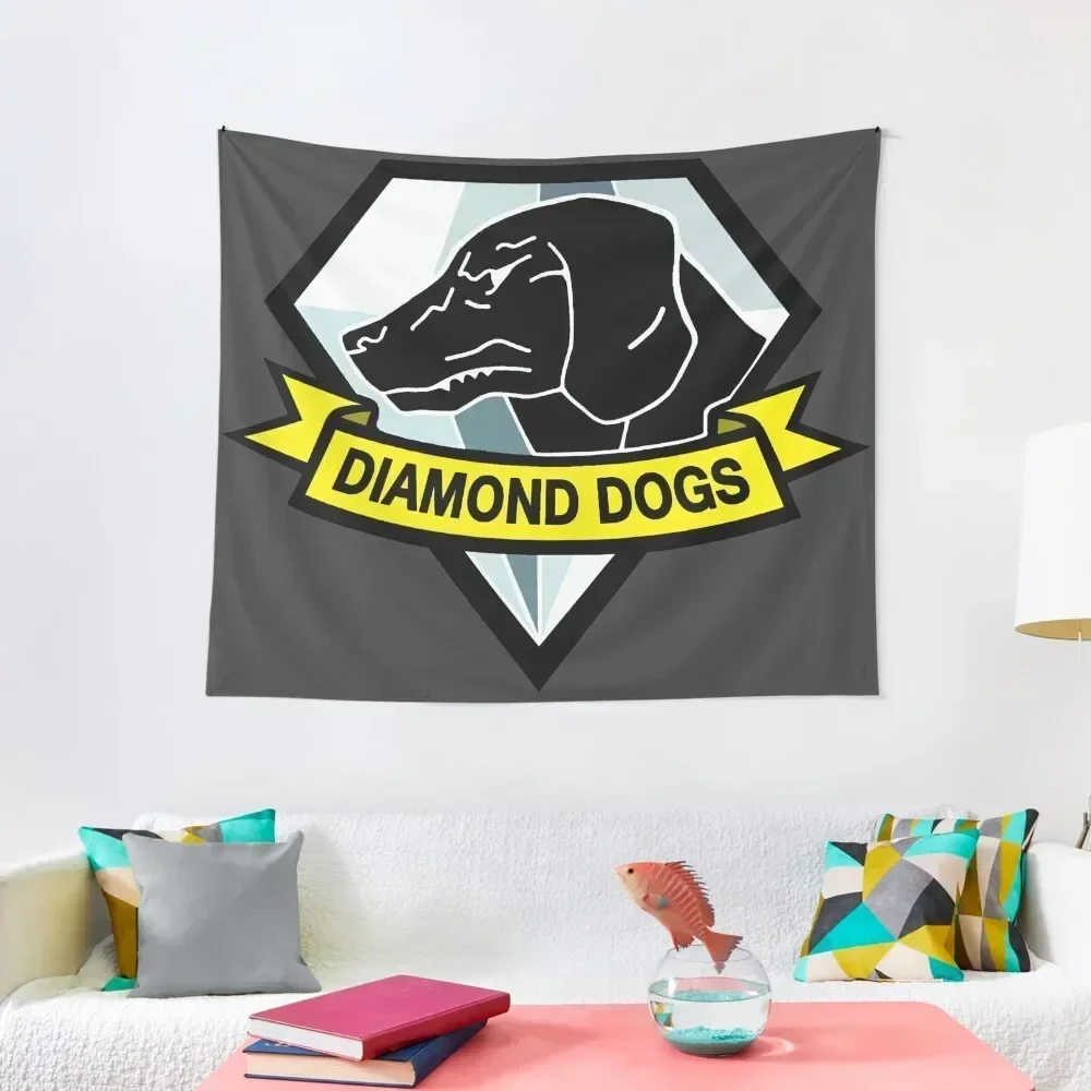 

Diamond Dogs Tapestry Wallpaper Bedroom For Bedroom Aesthetic Room Decoration Tapestry