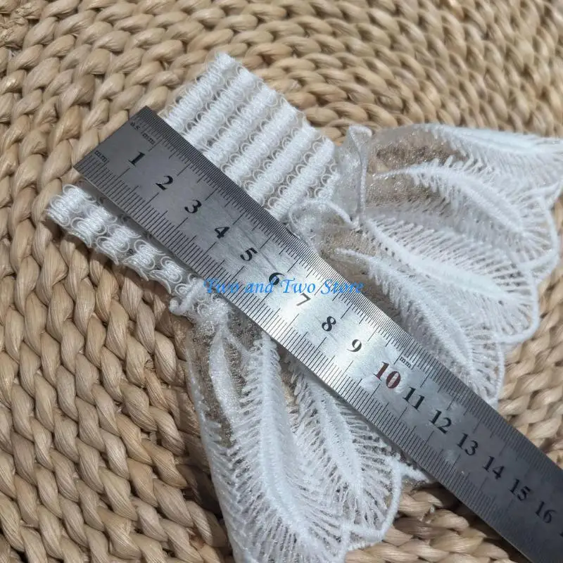 HX6F Delicate Lace False Sleeve Lightweight And Practical Wrist Cuffs For Daily Wear