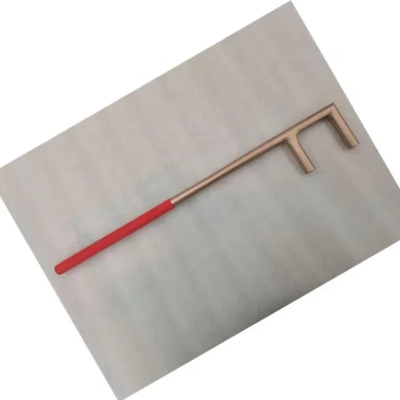 Non Sparking Tools Aluminum Bronze F-Type Valve Wheel Wrench 30*200mmSuitable for various fields