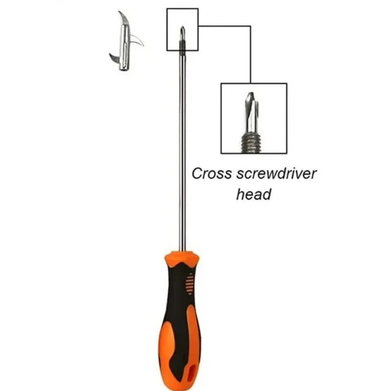 Portable Car Tire Stone Remover Hook Heavy‑Duty Metal Groove Cleaner Debris Removal Tool For Car Motorcycle Bike Tire Care