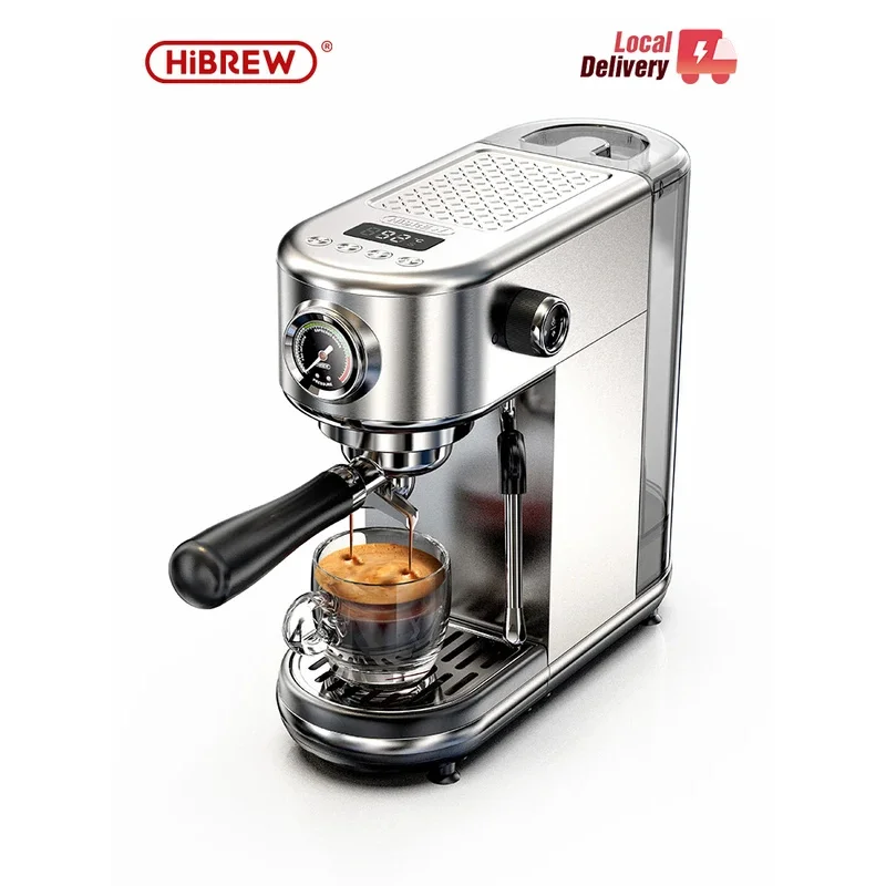 20Bar Semi Automatic Espresso Coffee Machine Temperature Adjustable Cold/Hot Super Slim Coffee Maker Cappuccino H10B