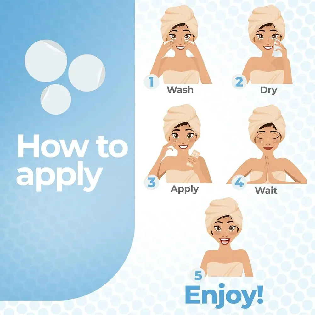 360/400 個両面テープステッカー取り外し可能なラウンドクリア粘着性黒ずみや閉じたコメドを改善する美容ニキビツール