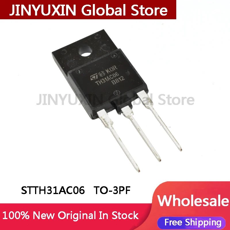 5-10PCS STTH31AC06 TH31AC06 TO-3PF 31A 600V In Stock Fast Sh